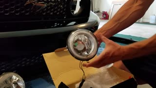 Raxiom Halo Fog Lights 2013 Mustang GT Install 2 of 2