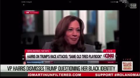 Kamala Harris propagandist was watching BLACK GAY P*RN while taping an episode of his podcast