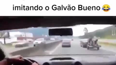 Galvão Bueno narrando F1!