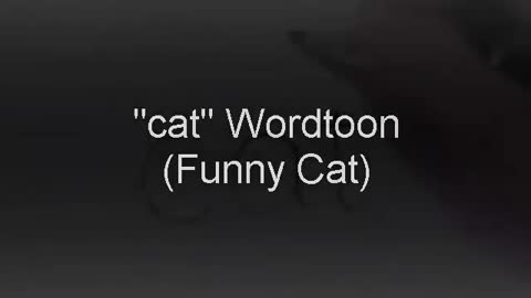 Easy Step by Step Creating WORDTOONS on Pets Names- Fun Learning FOR KIDS