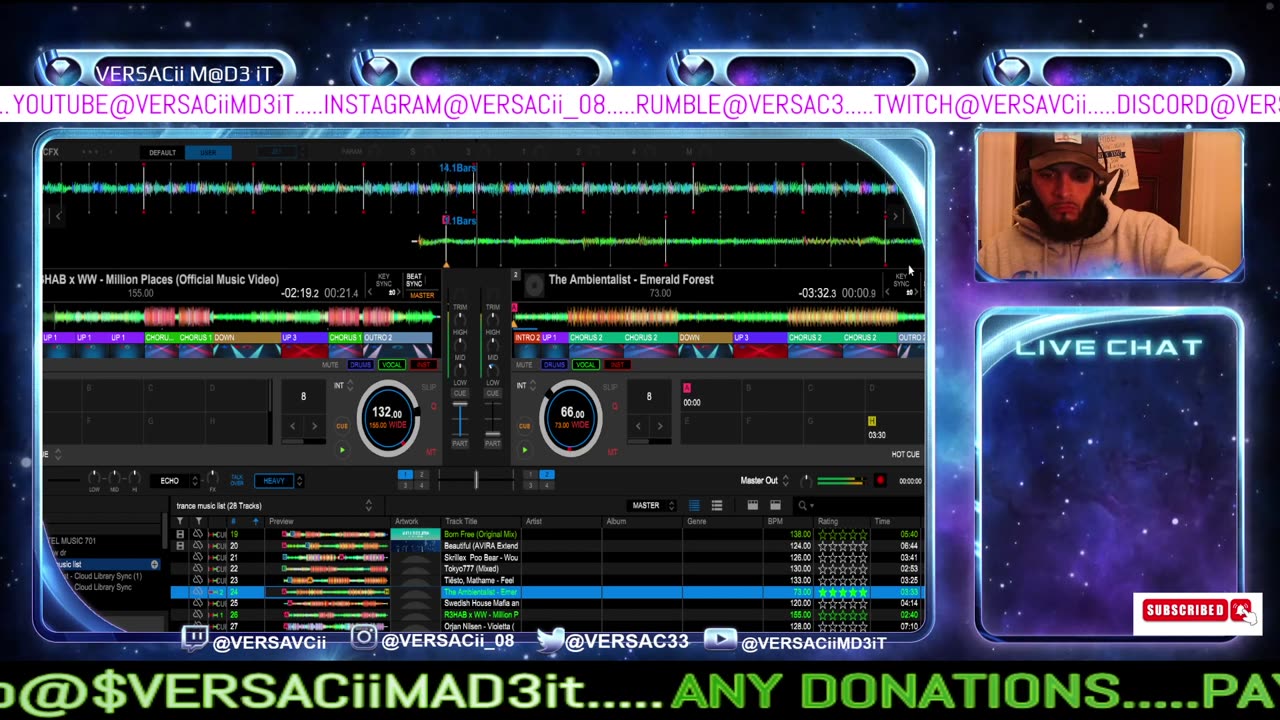 Dj VERSACii LIVE MUSIC