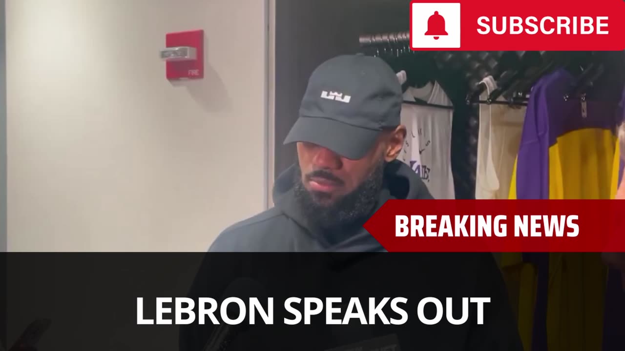 LeBron Speaks Out On Time Away From Team