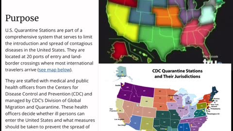CDC Quarantine Stations / Prisons / Concentration Camps