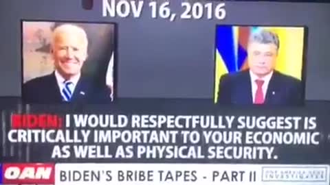 Biden threatens Poroshenk