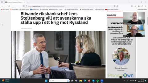 Lunchklubben 2 feb NATO chefen vill ha Svensk trupp mot Ryssland