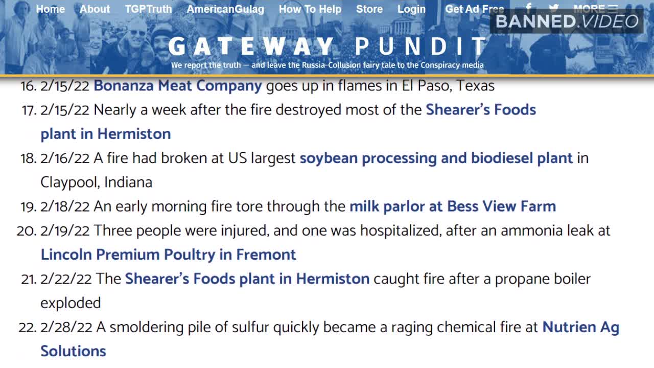 Has America Been Slated For Starvation?
