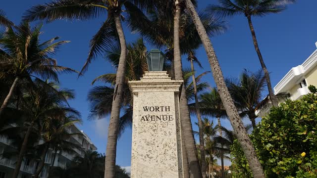 Worth Avenue, Palm Beach, FL - February 2021