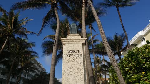 Worth Avenue, Palm Beach, FL - February 2021