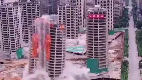 15 high-risers demolished in China