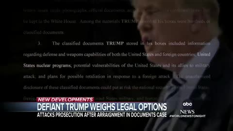 Trump weighs legal team options |WNT