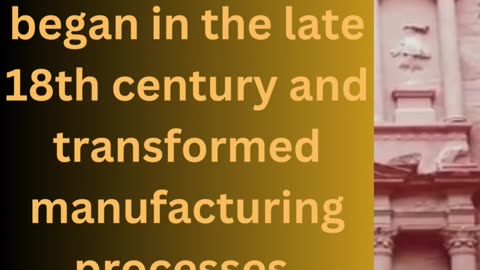 The Industrial Revolution From Hand to Machine