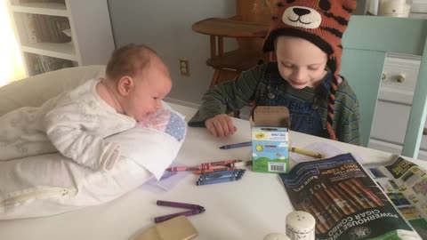 Corban & Lilyanna Coloring - 04/16/22