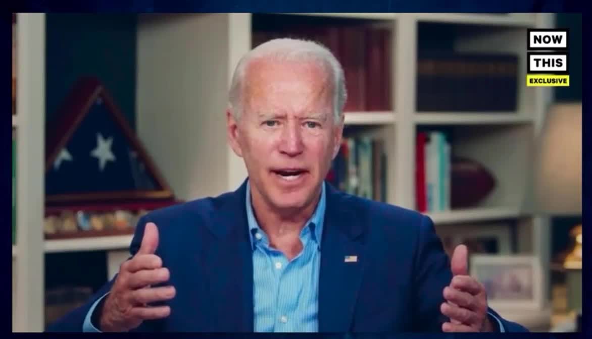 Joe Biden NOW wants to fund the police, go after YOU