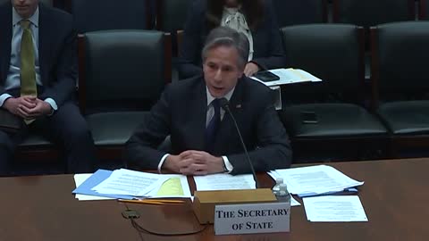 Secretary Blinken won't answer on Biden son's dealings