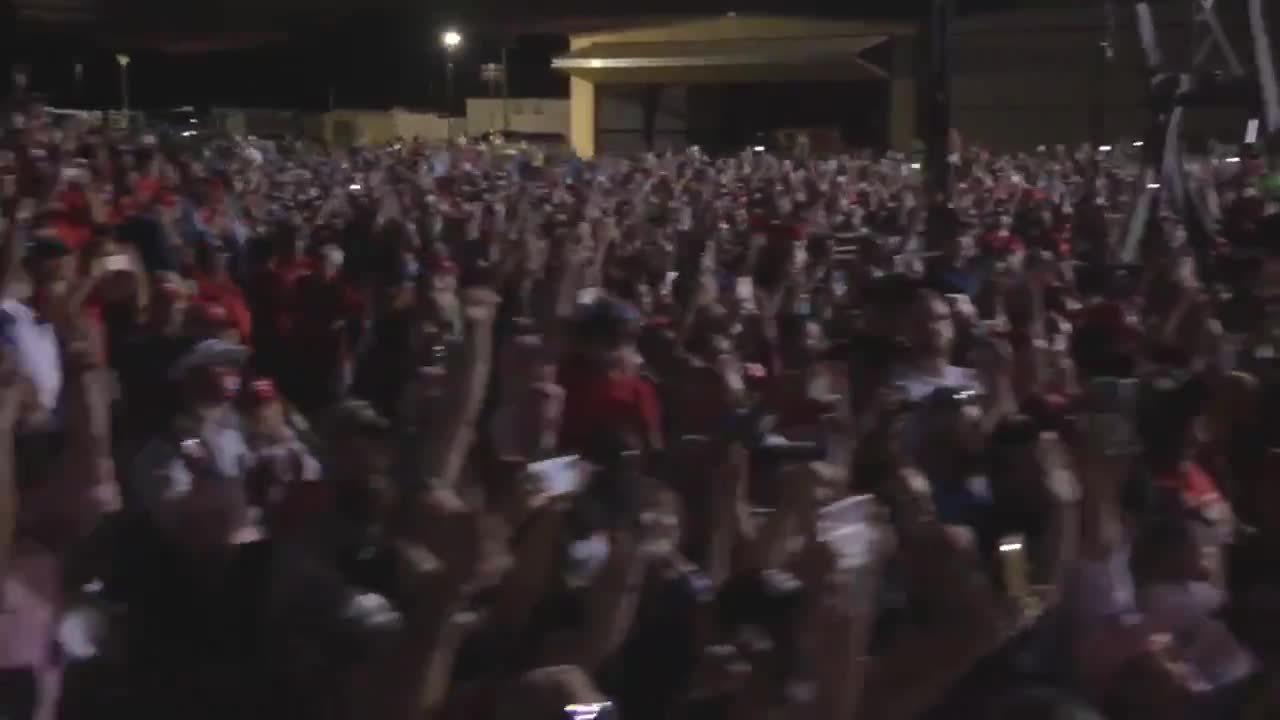 MASSIVE Crowd at Trump Rally in America!