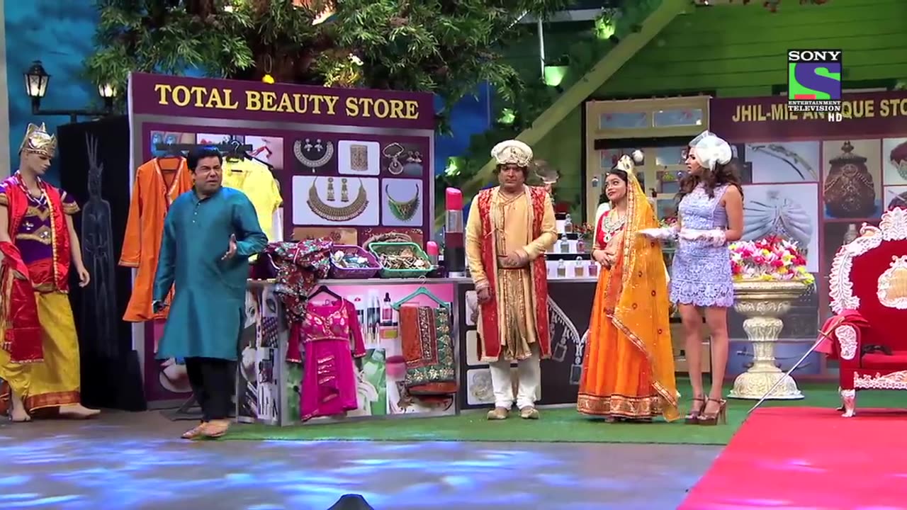 England Queen at kapil sharma show