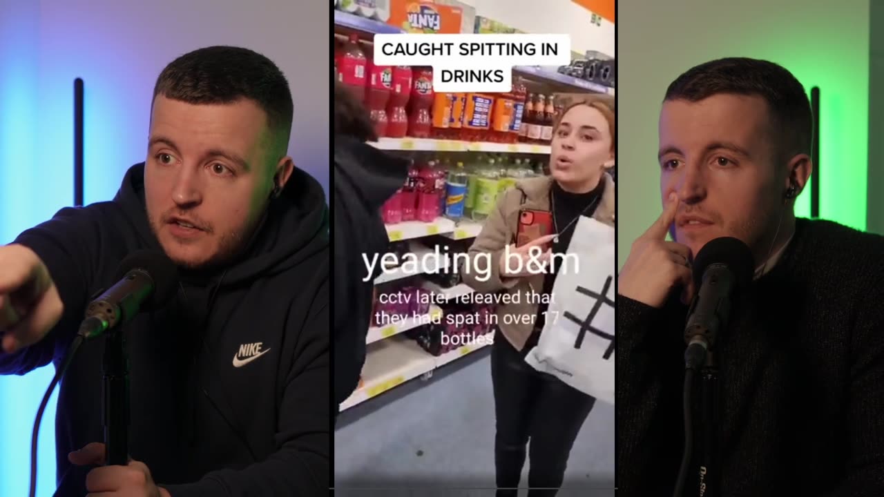 Man Confronts Two Girls For SPITTING In Bottles Then Putting Them Back On The Shelf