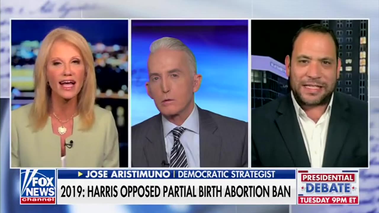 Kellyanne Conway Calls Out Dem Who Claim Dems Aren't For Abortion Throughout Pregnancy