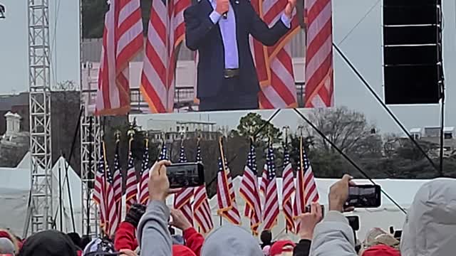 Don Jr. Speaks at Save America Rally- January 6, 2021