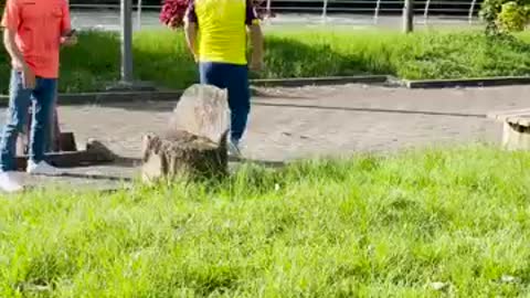 Haciendo bromas