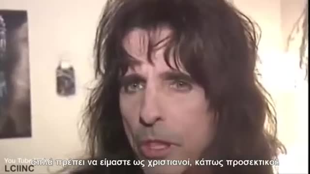 Μέχρι και ο Άλις Κούπερ μετανόησε....