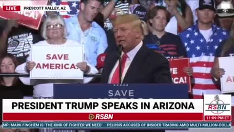 President Donald Trump: "The United States is now a BEGGAR for ENERGY."