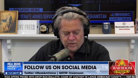 Bannon: Lt. Col Scheller Is in the Brig So He Won't Speak Out During Failed General's Testimony