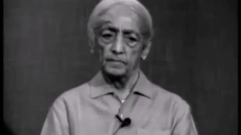 Qual o futuro da humanidade? - Jiddu Krishnamurti