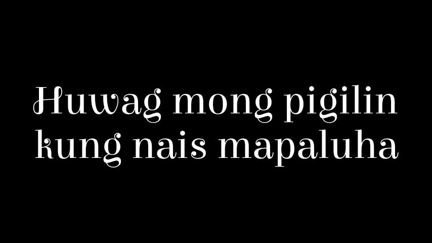 Yakap sa Dilim Lyrics🖤( hug in the dark)