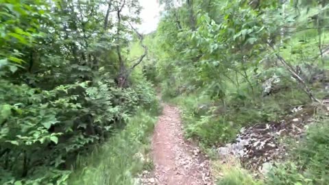 Magical dawn on Rranj Mountain