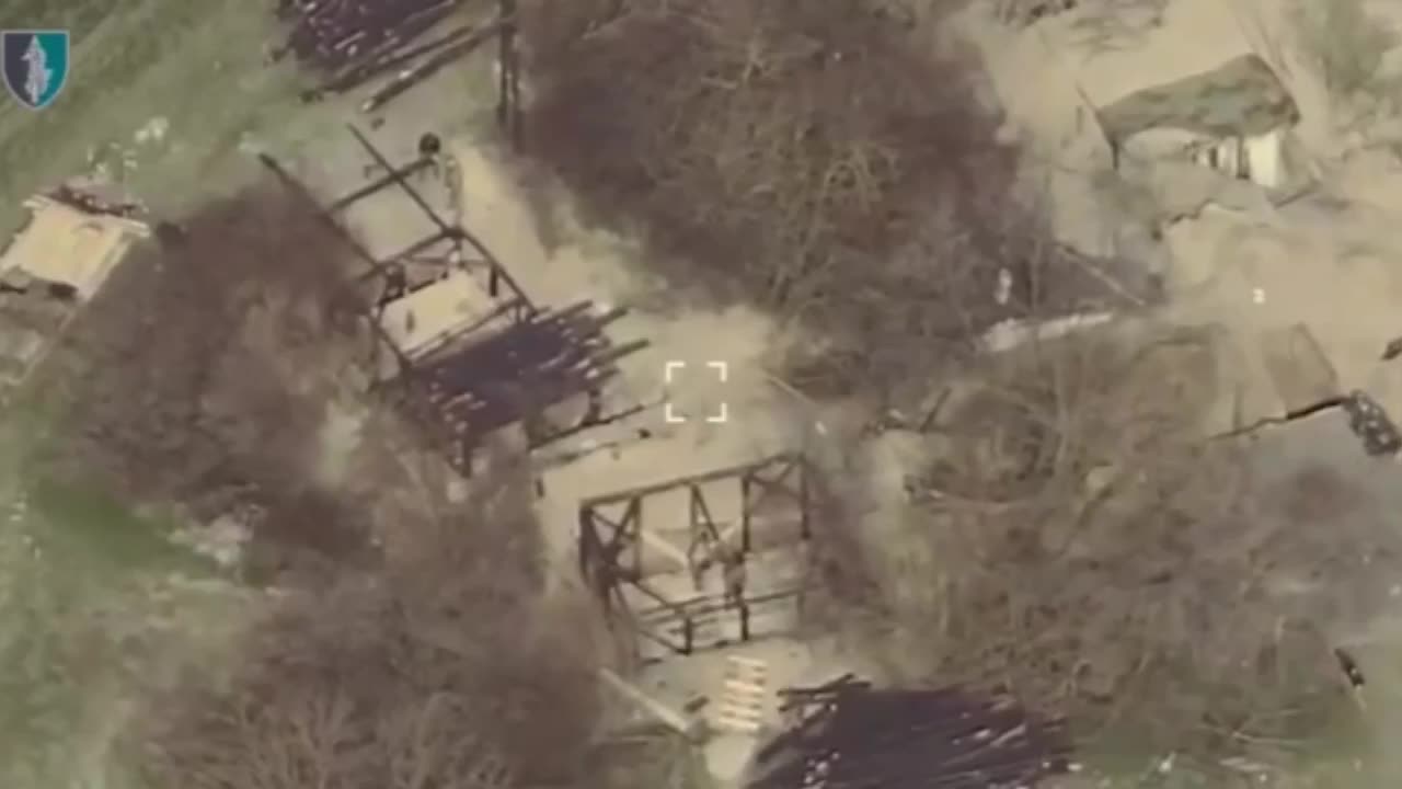 HIMARs Strike on Russian Fortifications