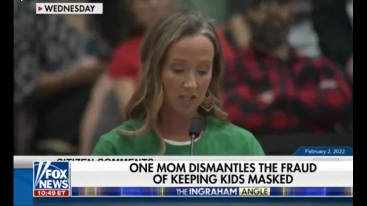 One mom dismantles the fraud of mandating children to wear useless masks