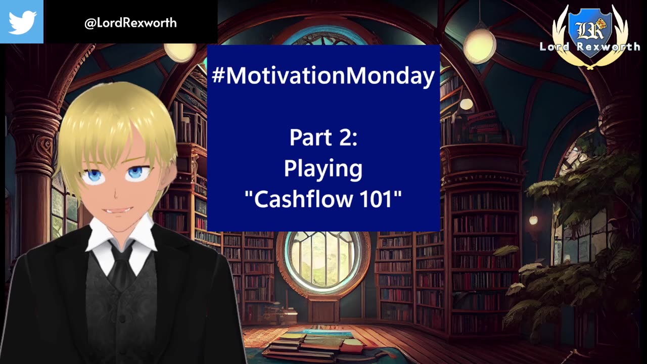 VOD: #MotivationMonday Part 2 - Playing Cashflow 101 & Monopoly!