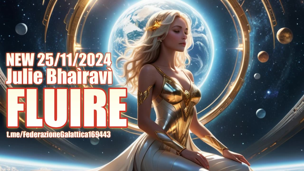 NEW 25/11/2024 - FLUIRE - ❤️ MEDITAZIONE GUIDATA DA Julie Bhaìravì