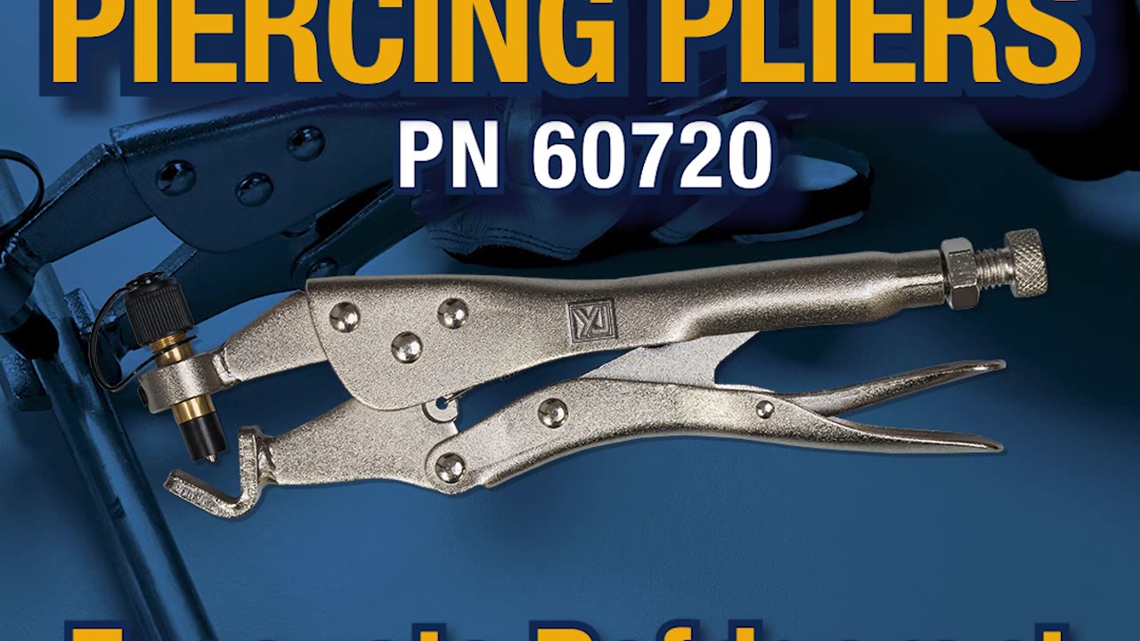 “In a Pinch” – NEW & IMPROVED Refrigerant Piercing Pliers