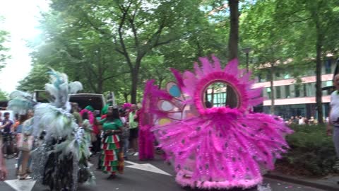 Zomercarnaval Rotterdam 2022 Yes, we are Black today, and Reggae with Dreadlocks