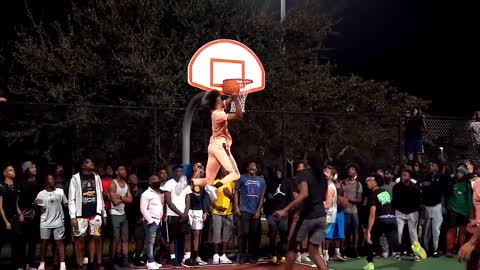 basketball at night