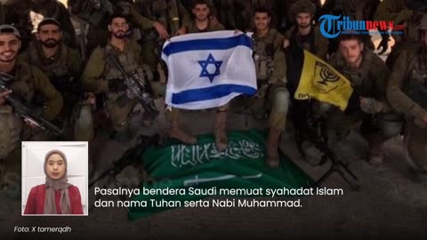 IDF Injak-injak Bendera Arab Saudi