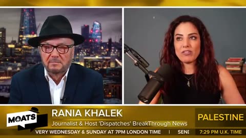 Jungle people firing back - Rania Khalek & George Galloway