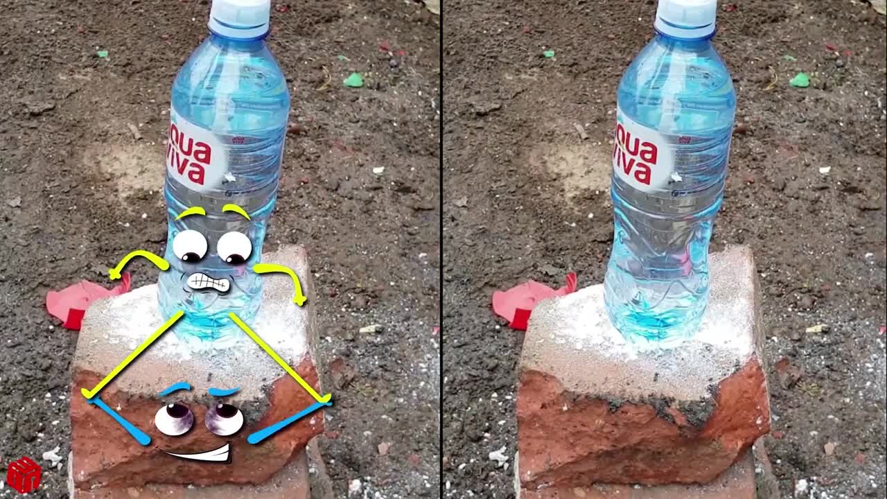 Experiment Doodles: Hammer vs Waterballoon | Oddly Satisfying Video | Woa Doodles Funny Videos