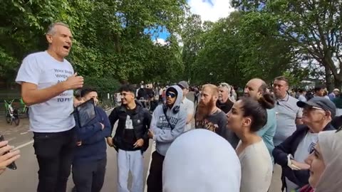 Danny Shine vs Emotional Muslim woman