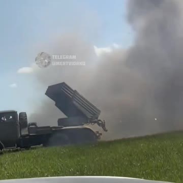 Ukraine Firing Captured Grads Back at Russians