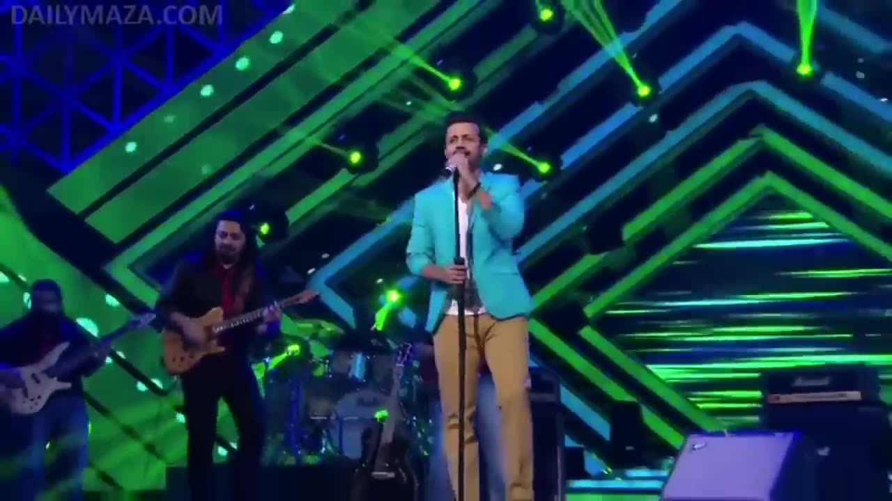 Atif Aslam's Heart Touching Performance Live at Star GIMA Awards 2015 Full HD Video