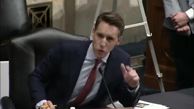 Sen Hawley Exposes DHS Sec: Did You Do ANY Research On Ministry Of Truth Czar?