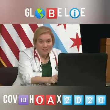 Globe Lie Covid HOAX 2020