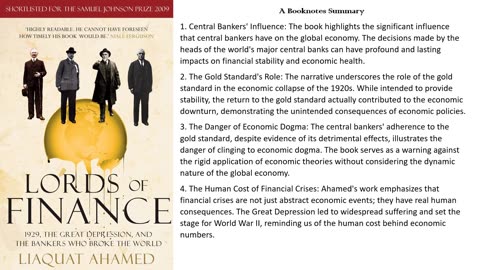 Lords of Finance: The Bankers Who Broke the World by Liaquat Ahamed