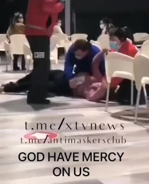 Vaccine Injury Man Collapses after taking Covid Vaccine, Please Share