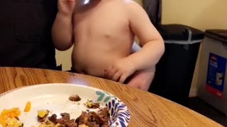 First Salt and Vinegar Chip Causes Strong Reaction