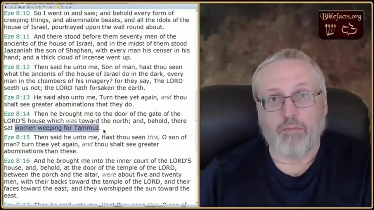 Ken Johnson (Bible Facts) - Zadok History from Ezekiel 8