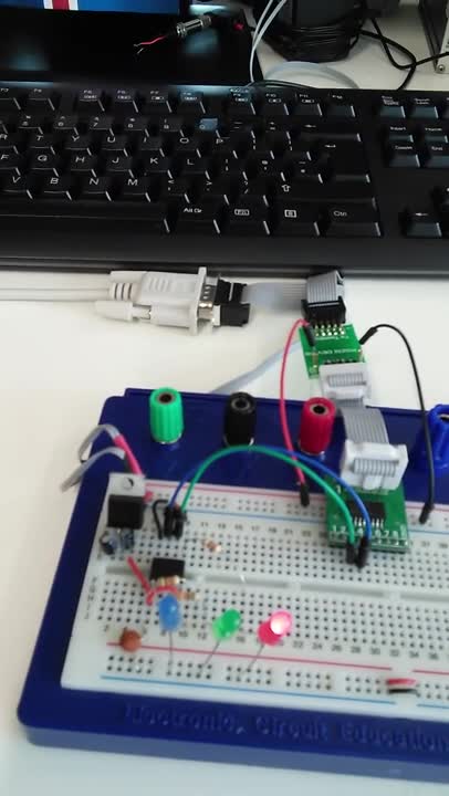 PIC&MIX - EUSART demo (PIC12F1840)